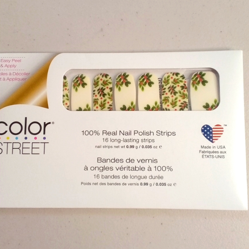Color Street Color Street Nail Strip Retired Berry Merry